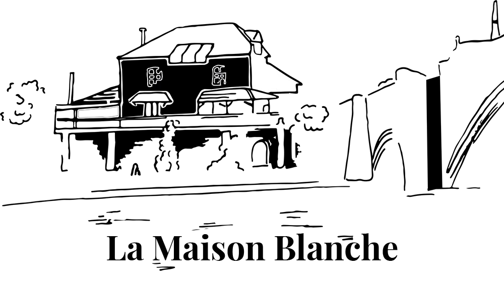 Maison Blanche de Martue Logo Negro